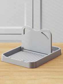 SHEIN Rejilla plegable con forma de orejas de gato para tapaderas de ollas, para uso en cocina y hogar - Negro - Ver 12