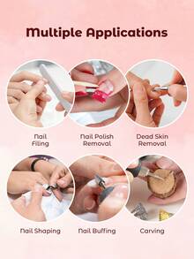 Teckwe 美甲除尘器，专业美甲工具 - 粉色 - 查看 6