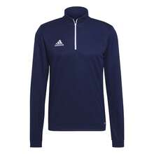 Adidas هوديز وسويت شيرتات رياضية وخارجية للرجال مبطنة بالصوف الناعم دافئة للتنقل وعطلة نهاية الأسبوع والجيم HB5327 - أزرق بحري - مشاهدة 1