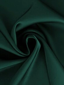 GlowEve Áo cánh không tay buộc nơ cổ xếp ly phía trước cho nữ - Màu xanh lá cây đậm - Xem 5