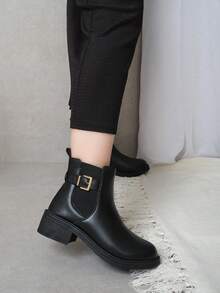 Women Ankle Boots & Booties - Black - View 3