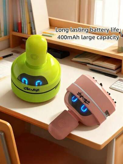 Teckwe 632 Desktop Stofzuiger Cleaner Clean The Keyboard Gap Cordless Is More Flexible Free To Not Only Tool, But Also Fun ation 400Mah Battery view 2