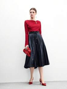 CUCCOO BIZCHIC 女士尖头高跟鞋，性感细高跟鞋，通勤、派对、宴会、办公室穿着皆宜，红色 - 紅色 - 查看 10