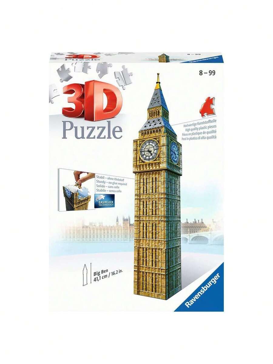 Ravensburger Big Ben 216 Piece Jigsaw Puzzle Age 8 Years+ 12554