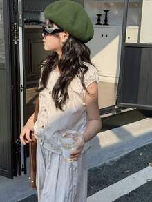 DAZY 2 Stücke Herbst-Kleidung Set für Tween-Mädchen