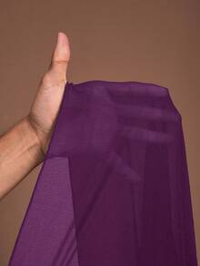 Veslaya 秋冬新款女装，音乐节万圣节服装，生日礼服，日常休闲装，度假装，邮轮旅行装，海滩装，日光浴装，爆款摩卡优雅女王荷叶边袖交叉腰身长款连衣裙，大码婚礼宾客礼服，大码教堂礼服，褶皱长款连衣裙，长袖优雅连衣裙，褶皱连衣裙（大码） - 紫色 - 查看 15