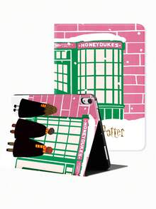 HARRY POTTER X SHEIN Cute Magical Figure Graphic Shockproof And Fashionable Pad Case, Halloween And Christmas Gift,Compatible With Samsung Galaxy Tab,IPad 10th Generation,IPad 7th/8th/9th Generation (10.2-Inch) - Multicolor - View 7
