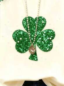 EMERY ROSE 全新纯色渐变蓬松装饰圆领长袖套头衫，适合节日和日常穿着 - 彩色 - 查看 3