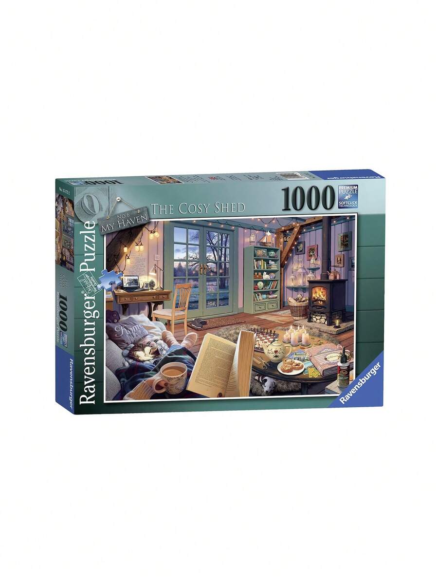 Ravensburger The Cosy Shed 1000 Pieces Adults Puzzles 14 Years+ 12000050 - Multicolor - View 1