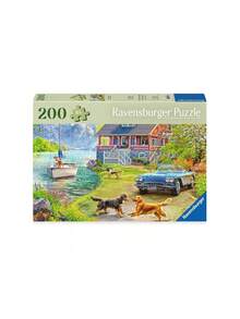 Ravensburger Summer Lake House 200 Pieces Adults Puzzles 9 Years+ 12001370 - Multicolor - View 1