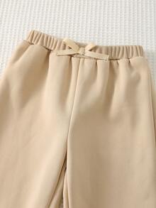 Cozy Pixies 2 Stücke/Set Jungen Trainingsanzug, geprägtes Buchstaben-Grafik-Sweatshirt mit Rundhalsausschnitt und Langarm sowie Jogginghose mit elastischem Bund, bequemer, lässiger Grundausstattung für Innen, Außen, Lässig, Schule, Sport, Party, Festival, geeignet für Herbst/Winter