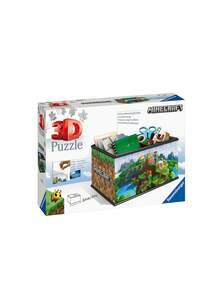 Ravensburger Minecraft Storage Box 216 Piece Jigsaw Puzzle Age 8 Years+ 11286 - Multicolor - View 1