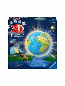 Children's Globe - Night Stand Construction Game 180 Piece 3D Puzzles Kids Age 6 Years+ 11288 - Multicolor - View 1