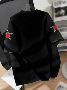 SHEIN EZwear Áo thun nữ cổ tròn chất liệu jersey phong cách Y2K, số 23, kiểu áo jersey, áo đua xe, thời trang đường phố, cổ điển, mùa tựu trường, retro, mùa thu, trang phục thường ngày nữ, mùa thu đông, hip-hop. - Nhiều màu - Xem 5