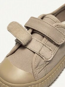 Cozy Pixies A Pair Of Boys' All-Season Brown Retro Vulcanized Canvas , Classic, Durable Baby Sneakers - Coffee Brown - View 5