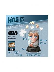 Ravensburger Hylkies Luke Skywalker 54 Piece Jigsaw Puzzle Age 8 Years+ 12001013 - Multicolor - View 3