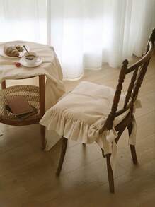 Cirelle Solid Color Simple Style Office & Home Seat Cushion Cover