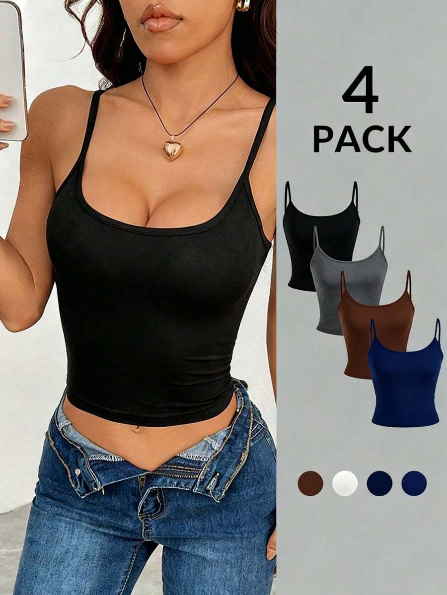 Women Tank Tops & Camis - Multicolor 3 - View 1