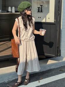 DAZY 2 Stücke Herbst-Kleidung Set für Tween-Mädchen