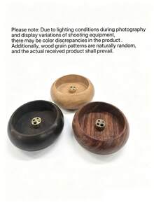 1PC Small Minimalist Style Wooden Incense Stick Holder, Portable, Suitable For Home, Office, Hotel Decoration,Souvenirs Valentine's Day Mother's Day Gifts Birthday Graduation - 彩色 - 查看 10