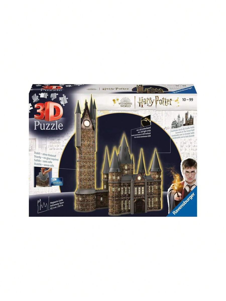 Ravensburger Hogwarts Astronomy Tower 540 Piece Jigsaw Puzzle Age 10 Years+ 11551 - Multicolor - View 1