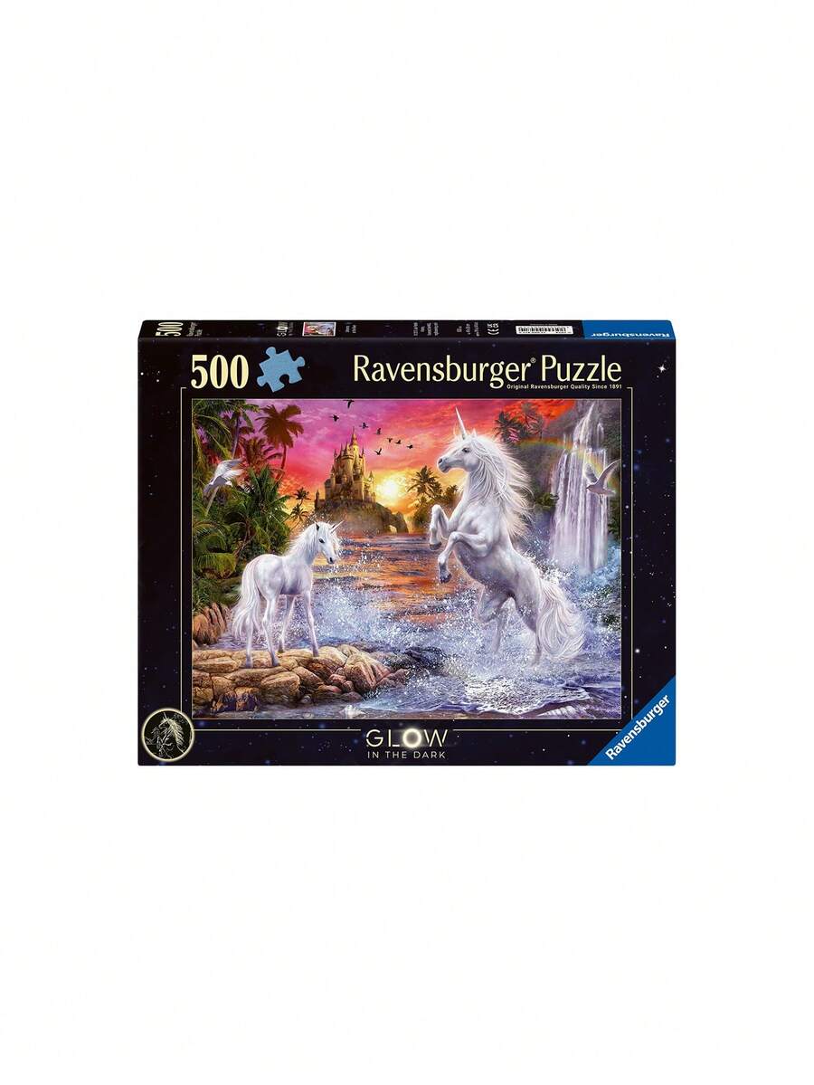 Ravensburger اينهورنر ام فلوس 500p - متعدد الألوان - مشاهدة 1