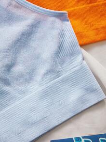 Eraneu Bộ 3 áo ngực không đường may nhiều màu sắc dành cho nữ - Nhiều màu - Xem 4