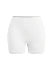 Snug Zone 7 piezas Boyshorts unicolor tejido de canalé - Multicolor - Ver 15
