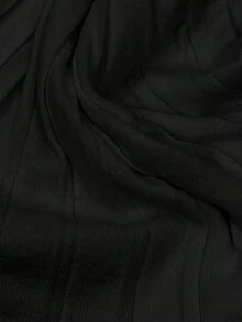 Selianne Solid Color Sleeveless Pleated Sweater Dress, Casual Daily Wear