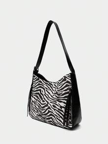 SHECARRY Women Bag - 斑馬紋 - 查看 4