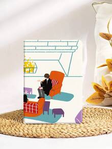 HARRY POTTER X SHEIN 可爱魔法人物，高端质感，简约防震时尚平板电脑保护套，万圣节和圣诞节礼物，兼容三星 Galaxy Tab、iPad 10 代、iPad 7/8/9 代（10.2 英寸） - 彩色 - 查看 6