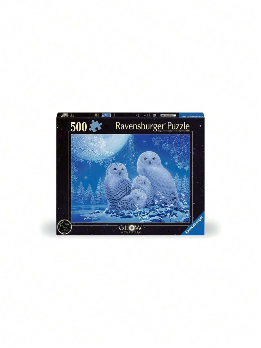 Ravensburger Eulen Im Mondschein 500Pieces Adults Puzzles 12 Years+ 12000479 - Multicolor - View 1