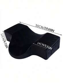 Ultimate Comfort Lash Pillow, Ergonomic Neck & Face Support For Lash Extensions, High Resilience Non-Deforming Memory Foam, Soft Velvet Beauty Salon Pillow For Professionals & Home Use - Multicolor - View 3