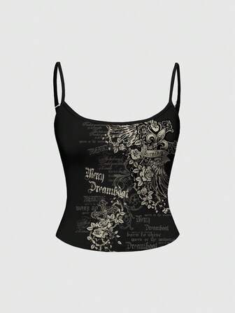 Grunge Punk Sexy Vine Babe Vintage Style Women Tank Top