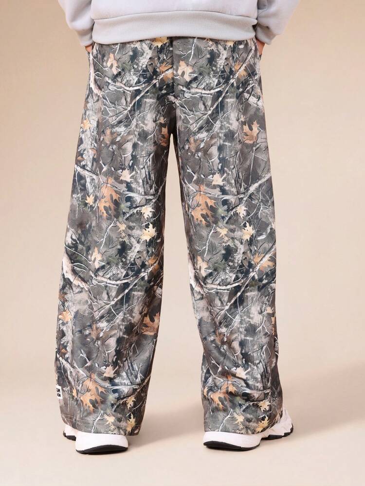 Tarn-Trainingshose mit weißen Streifen