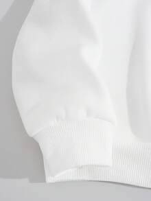 INAWLY Sudadera para mujer, sudadera holgada de forro polar de cuello redondo de manga larga casual para otoño e invierno, sudadera de forro polar de cuello redondo con estampado de bordado de amor de manga larga para mujer, casual para otoño/invierno, blusas de manga larga para graduación, regreso a la escuela, graduación, maestras para mujeres, sudadera de regreso a la escuela para otoño