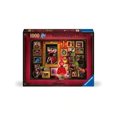 Villainous:Queen Of Hearts 1000 Pieces Adults Puzzles 14 Years+ 12000038