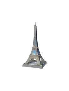 Ravensburger Eiffel Tower Light Up 3D Puzzle 216 Piece Jigsaw Puzzle Age 8 Years+ 12008024 - Multicolor - View 2