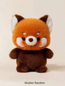 1 Stück, süße Plüschtiere wie Panda, Kätzchen, Ente, Fuchs und Waschbär, geeignet für Veranstaltungen und Partydekoration, niedliche Spielsachen, Heimdekoration und süße Kuscheltiere als Geschenke ideal für den Unabhängigkeitstag, Geburtstage, Muttertag und Hochzeiten.