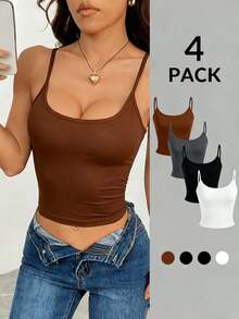 Women Tank Tops & Camis - Multicolor - View 1