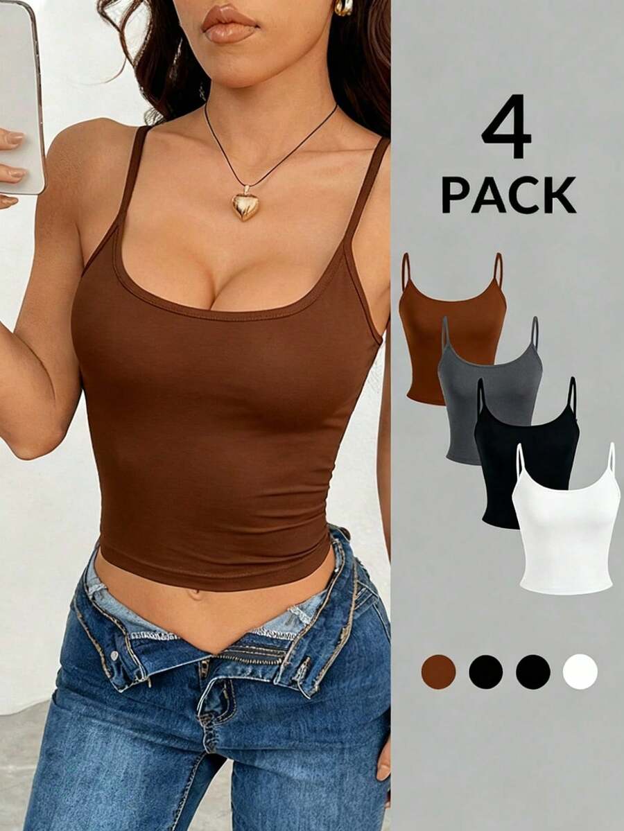 Women Tank Tops & Camis - Multicolor - View 1