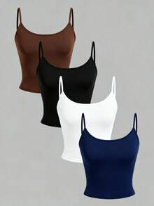 4 PA CK Women's Casual tank top - Multicolor 1 - Ver 2