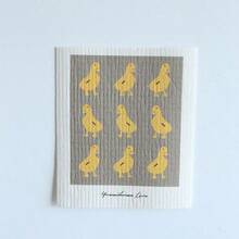 Joivida 1块清洁吸水洗碗布，不掉毛，防油，可爱卡通图案，厨房百洁布