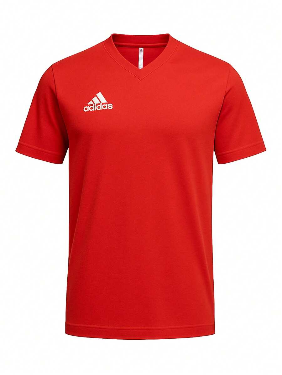 Adidas Entrada 22 Men's T-Shirt Red - Red - View 1