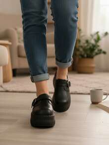 Sandalias zapatillas con material EVA, para otoño invierno, nuevo modelo 2025 - Negro - Ver 3