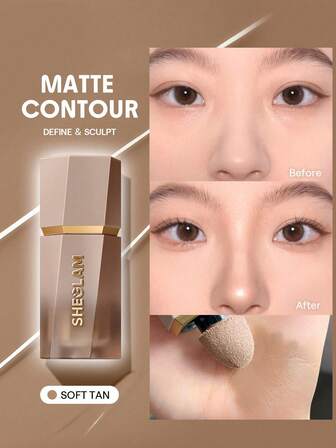 Sun Sculpt Liquid Contour-Soft Tan Gel Cream Contour Non-Greasy Lunga Durata Altamente Pigmentato Contour Contouring Abbronzante Leggero Natale Marrone Invernale Contour & Abbronzante Marchio Bellezza Trucco Cosmetico Per Donne Ragazze Perfetto Per Autunno Inverno Ideale Per Y2K Elegante Moda Adatto Per Compleanno Natale Presente Festa Pronto Migliore Colore