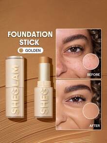 SHEGLAM Skin Magnet High Coverage Foundation Stick-Golden - Golden - View 1
