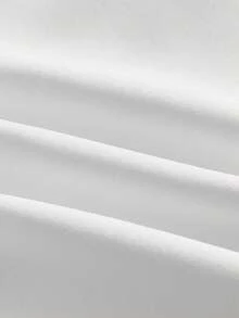 Manfinity VCAY Pantaloni casual versatili da uomo di colore solido, pantaloni bianchi eleganti, chino bianchi, jeans ampi bianchi, pantaloni in lino da uomo, slim fit - Bianco - Visualizzare 7