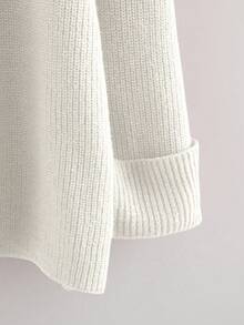 GlowEve New Stylish Cardigan For Women, European And American Chic, Versatile, Minimalist Fashion Knit Top - White - View 4