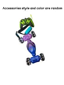1PC Light Stunt 4WD Deformation Car Dual Control Drift Off Road Remote Control Climbing Toy For Boys Kids - Multicolor - View 6